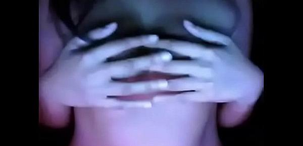  beautiful brunette gosia topless on webcam